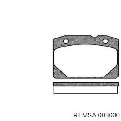 Купить 008000 Remsa Колодки тормозные