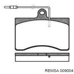 Передние тормозные колодки 425161 Peugeot/Citroen