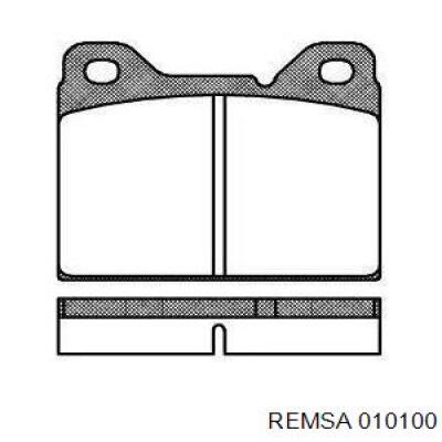 Колодки Remsa 010100 цена, от 9.24 USD