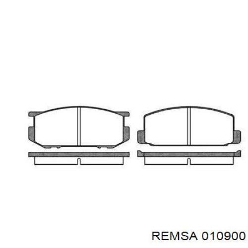 Передние тормозные колодки 010900 Remsa