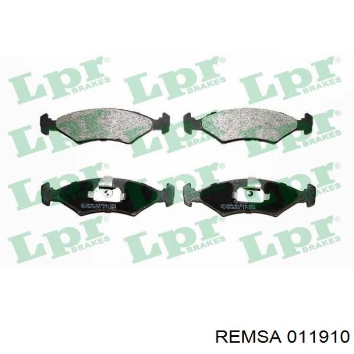 Передние тормозные колодки 011910 Remsa