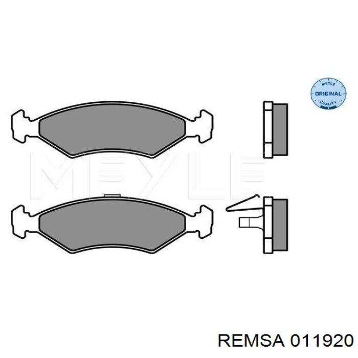 Колодки Remsa 011920 цена, от 15.09 USD