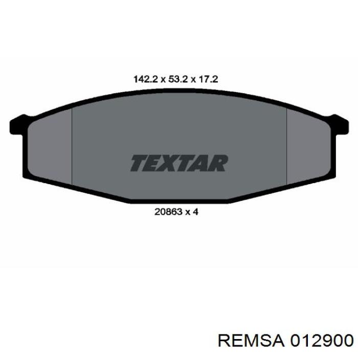 Колодки Remsa 012900 цена, от 22.83 USD