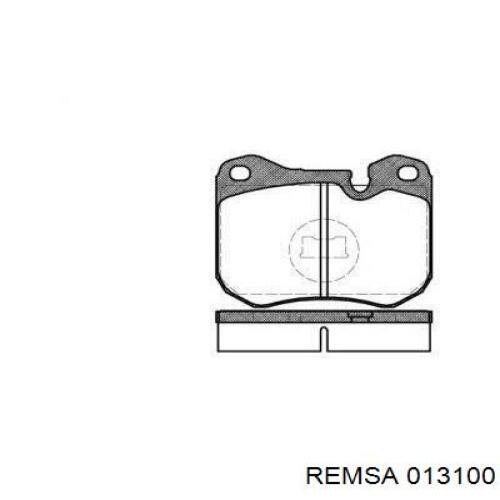 Передние тормозные колодки 013100 Remsa