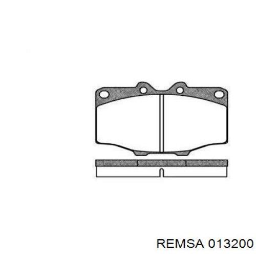 Передние тормозные колодки 013200 Remsa