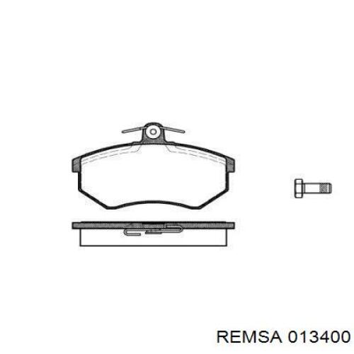 Передние тормозные колодки 013400 Remsa