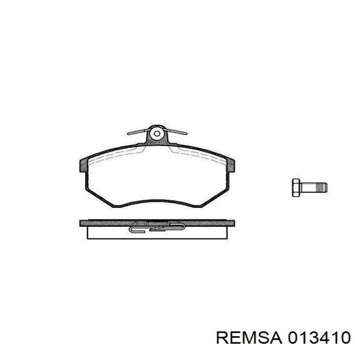 Передние тормозные колодки 013410 Remsa