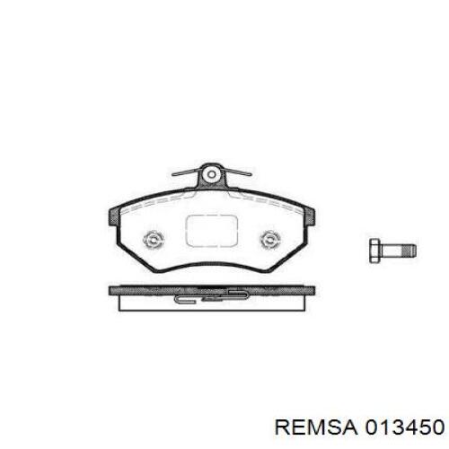 Передние тормозные колодки 013450 Remsa
