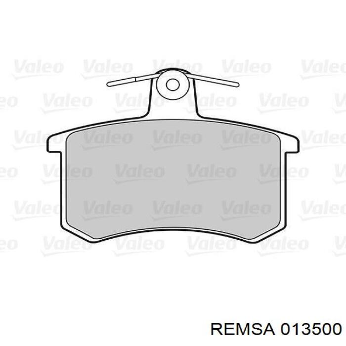 Задние дисковые колодки Remsa 013500