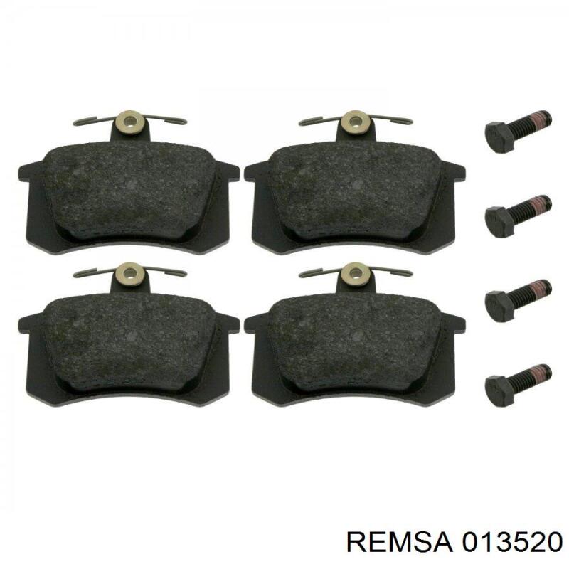 013520 Remsa Колодки тормозные дисковые комплект