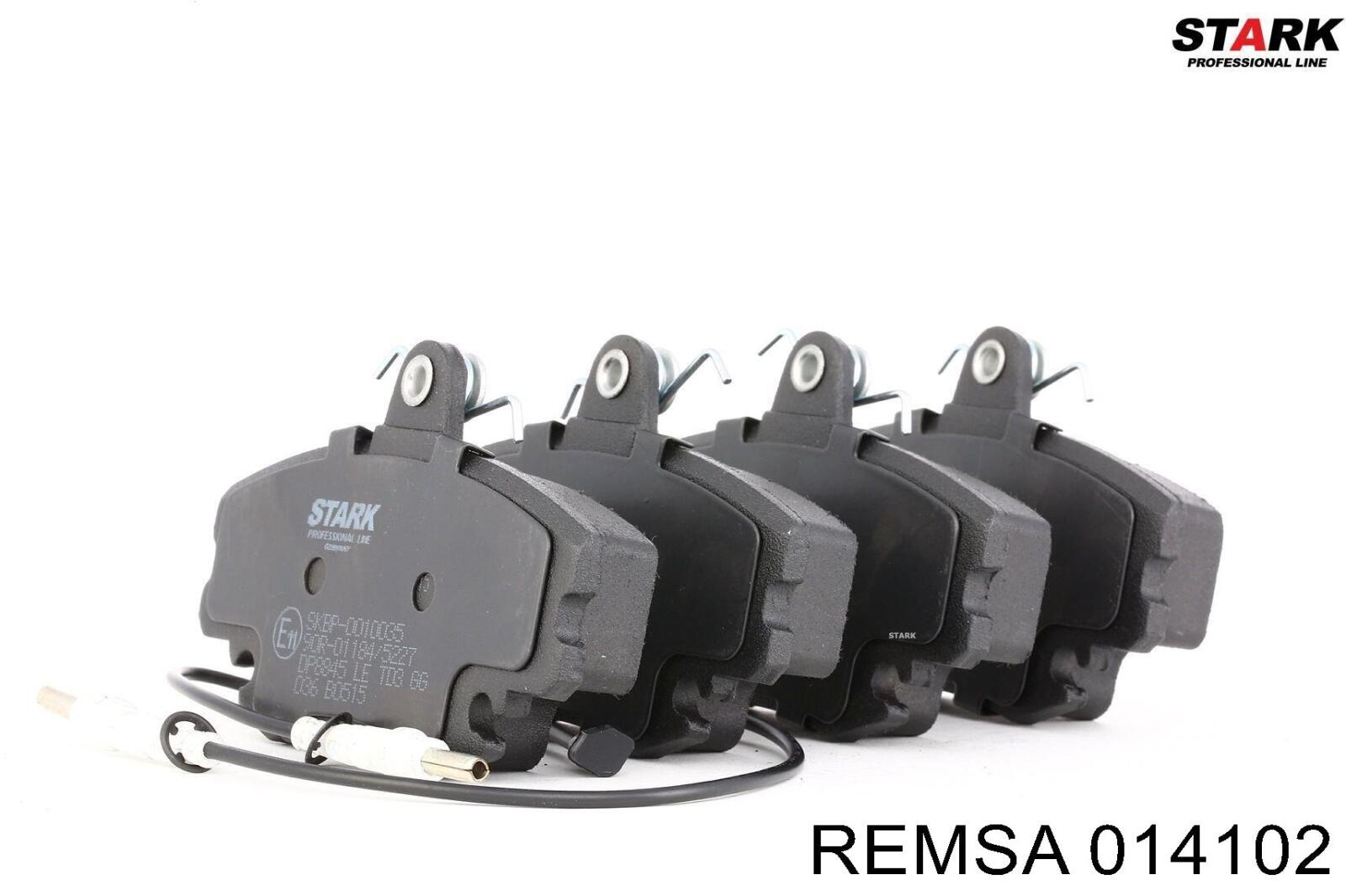 Купить 014102 Remsa Колодки тормозные