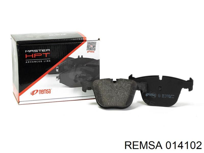 Передние тормозные колодки 014102 Remsa