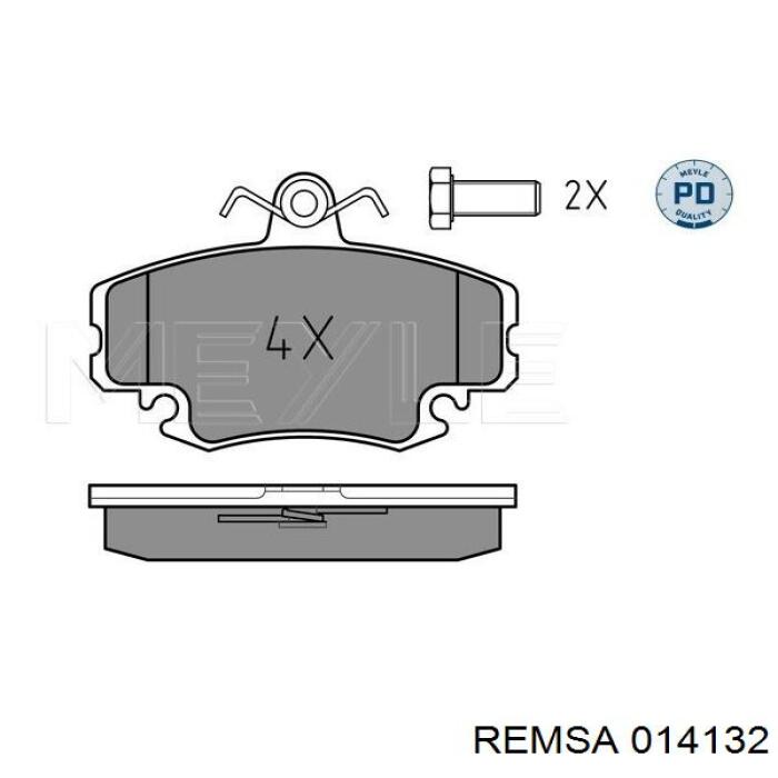 Купить 014132 Remsa Колодки тормозные