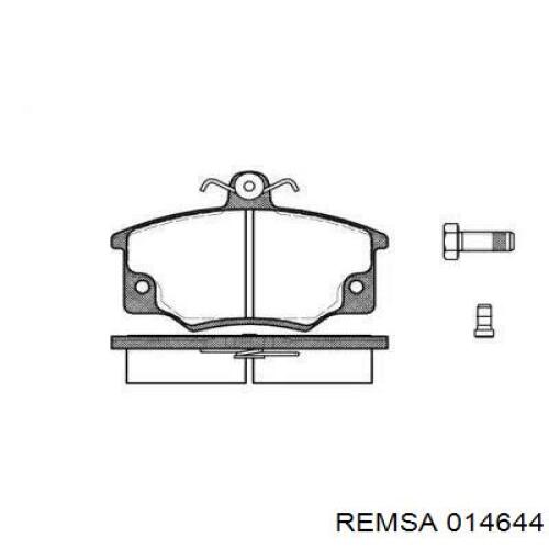 Передние тормозные колодки 014644 Remsa