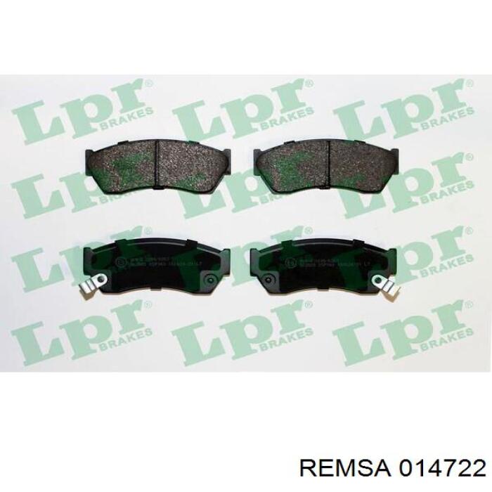 Купить 014722 Remsa Колодки тормозные
