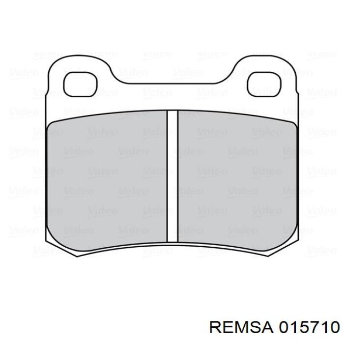 Колодки дисковые  Remsa 015710 цена, от 10.85 USD