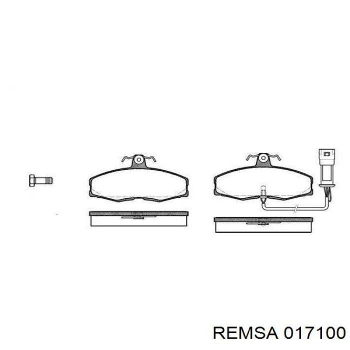 Колодки Remsa 017100 цена, от 12.50 USD