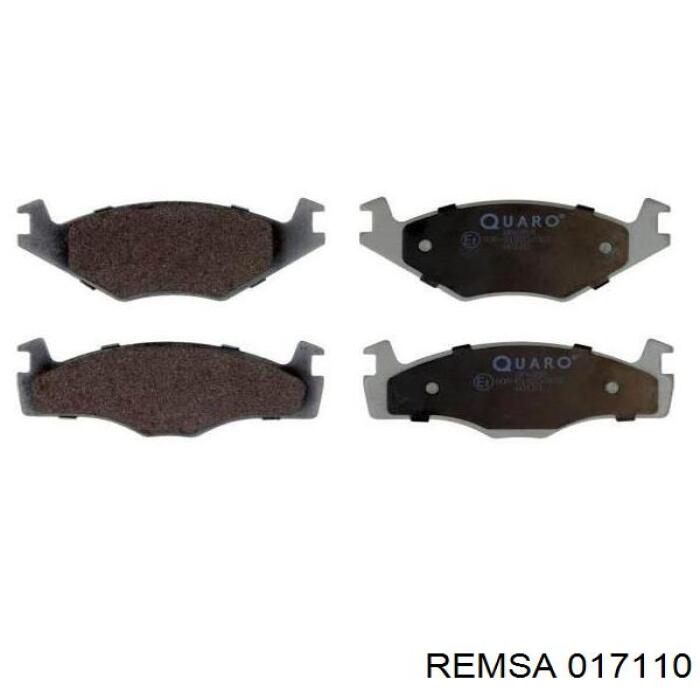 Передние тормозные колодки 017110 Remsa