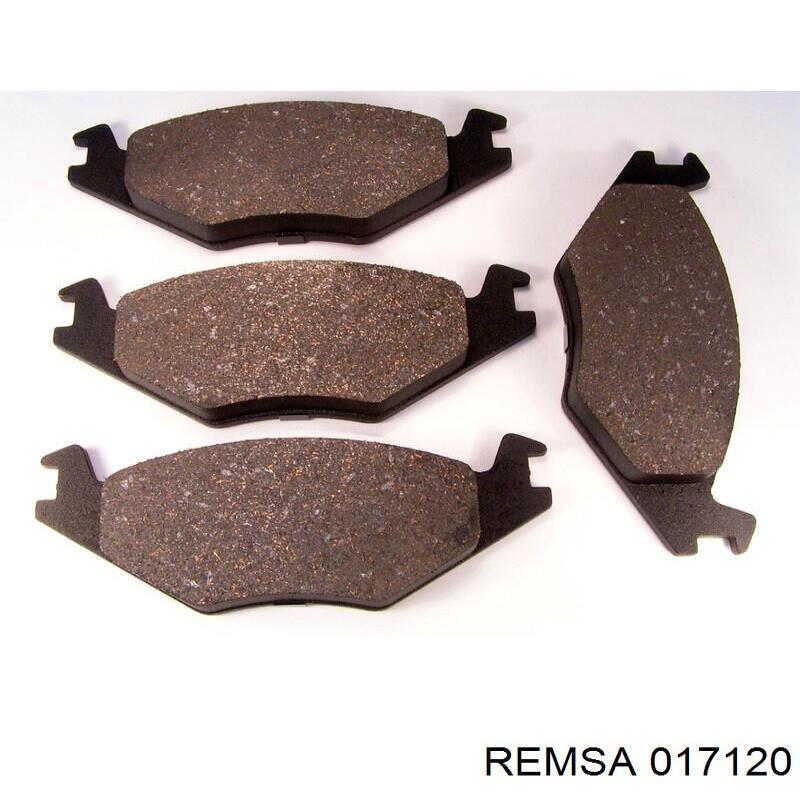 Тормозные колодки Remsa 017120