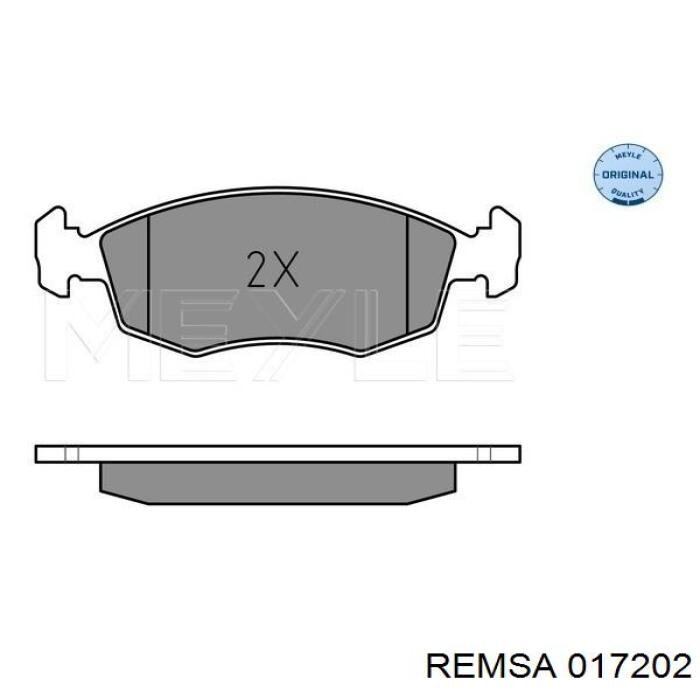 Колодки Remsa 017202 цена, от 14.82 USD