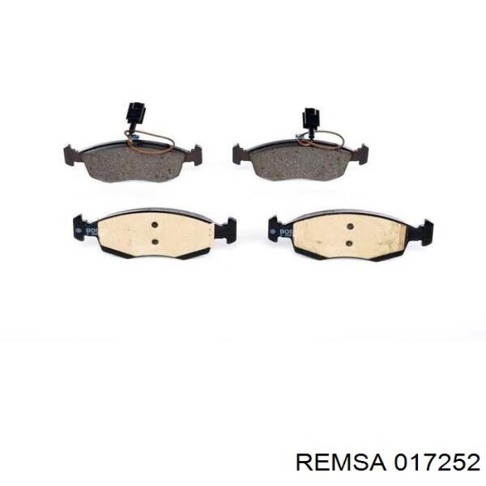 Купить 017252 Remsa Колодки тормозные
