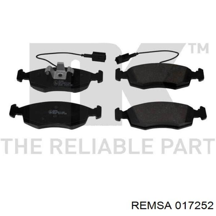 Купить 017252 Remsa Колодки тормозные