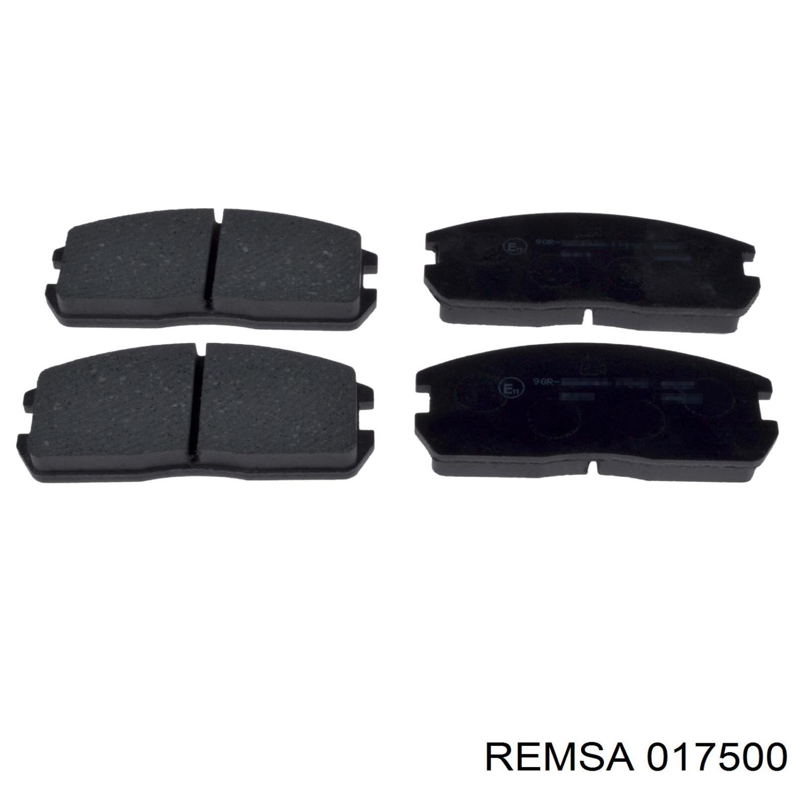 Колодки Remsa 017500 цена, от 19.02 USD