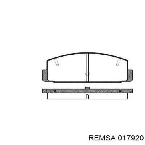 Колодки дисковые  Remsa 017920 цена, от 24.09 USD