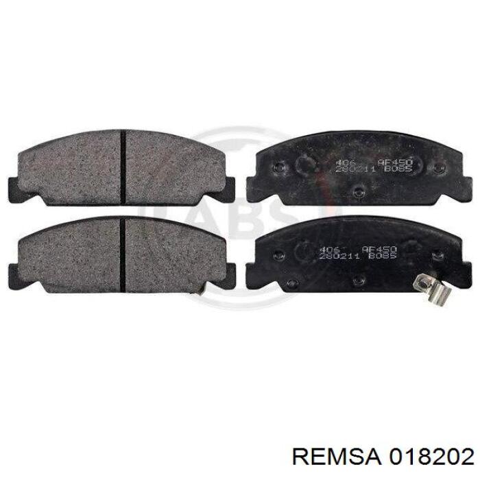 Купить 018202 Remsa Колодки тормозные