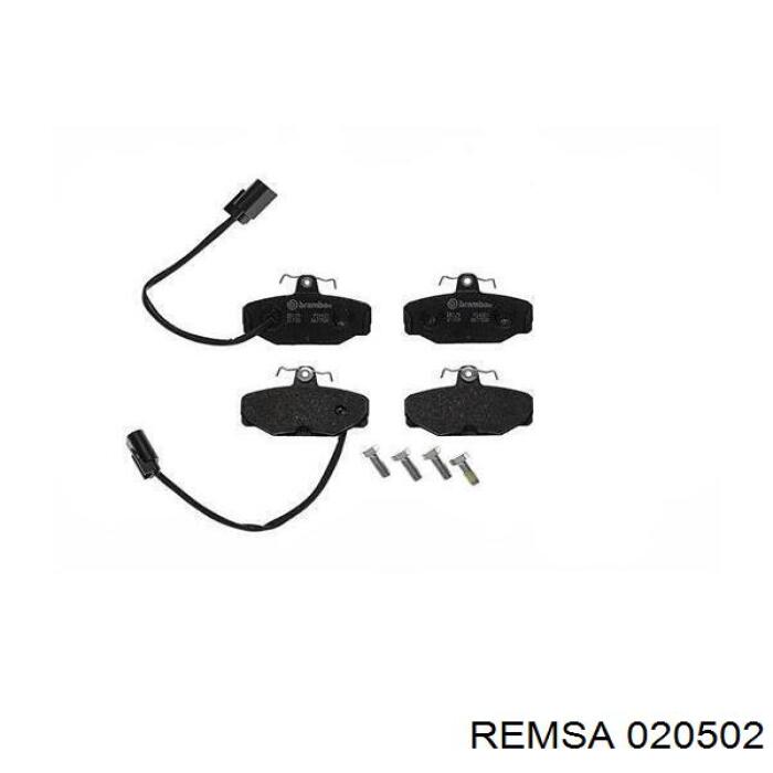Колодки дисковые  Remsa 020502 цена, от 14.63 USD