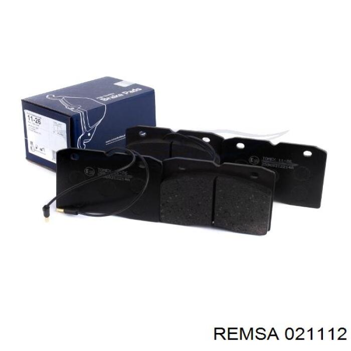 Купить 021112 Remsa Колодки тормозные