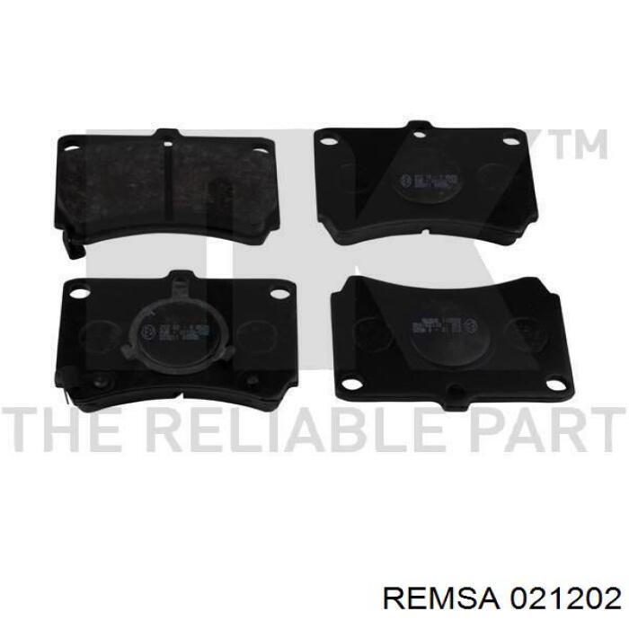 Тормозные колодки Remsa 021202