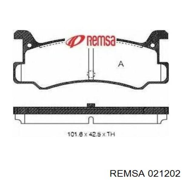 Колодки Remsa 021202 цена, от 19.39 USD