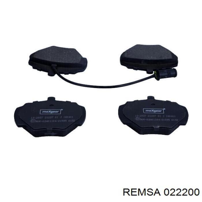 Задние тормозные колодки 022200 Remsa
