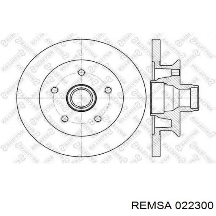 022300 Remsa Колодки передние