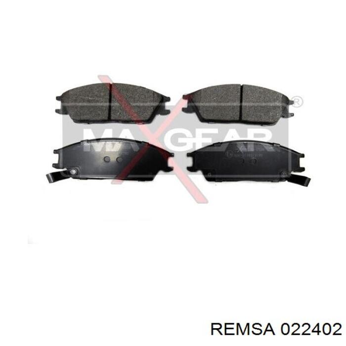 Передние тормозные колодки 022402 Remsa