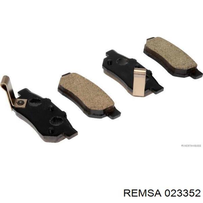 Купить 023352 Remsa Колодки тормозные задние, дисковые
