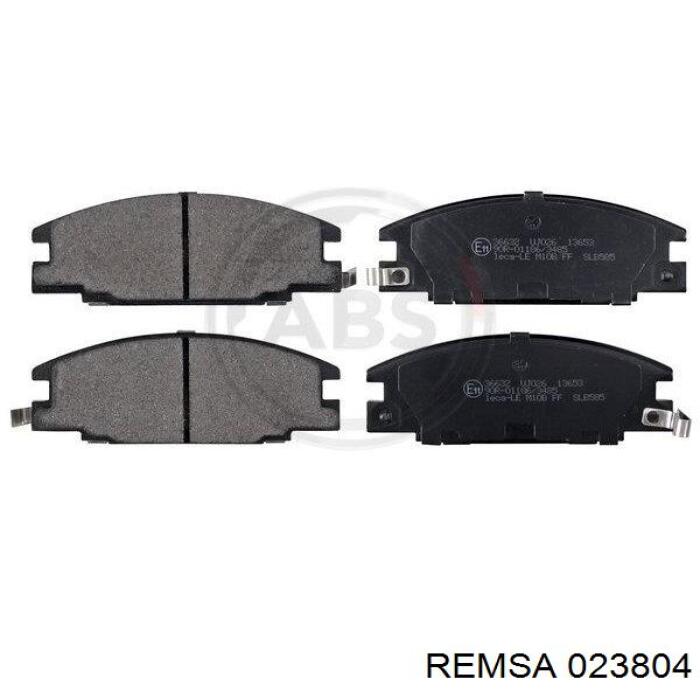 Тормозные колодки Remsa 023804