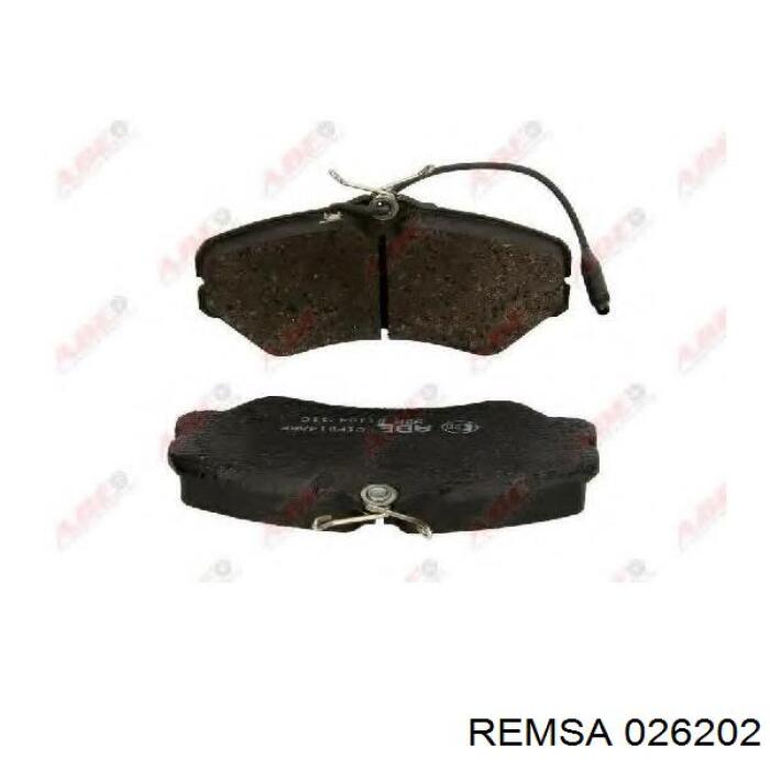 Колодки Remsa 026202 цена, от 16.38 USD