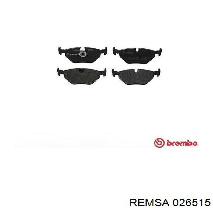 Задние тормозные колодки 026515 Remsa