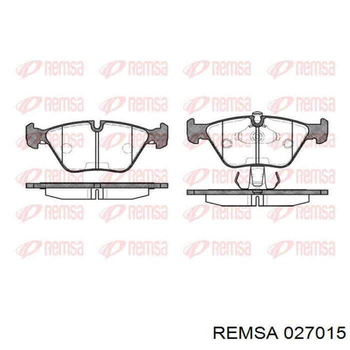 Купить 027015 Remsa Колодки тормозные