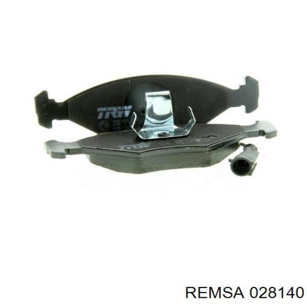 Тормозные колодки Remsa 028140
