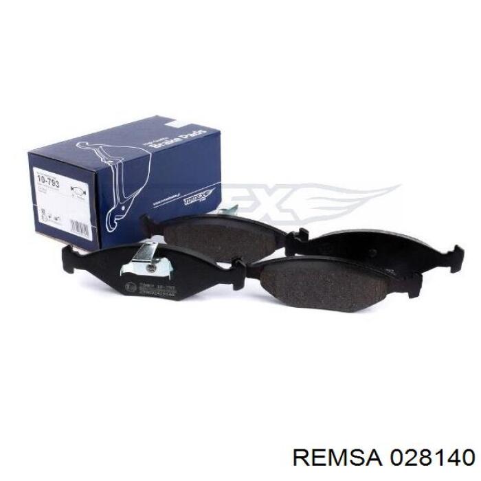Купить 028140 Remsa Колодки тормозные