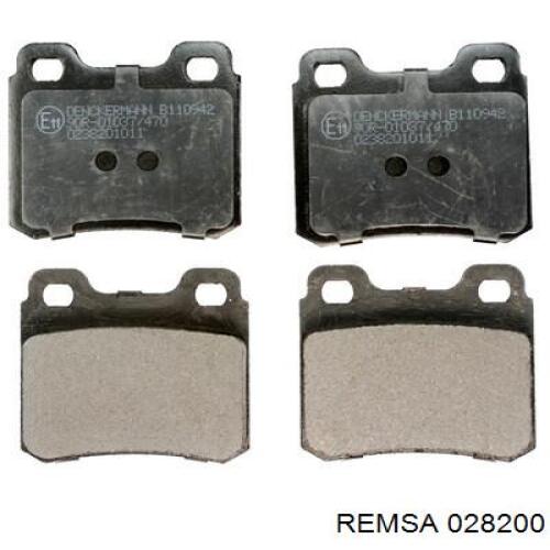 Колодки дисковые  Remsa 028200 цена, от 10.52 USD