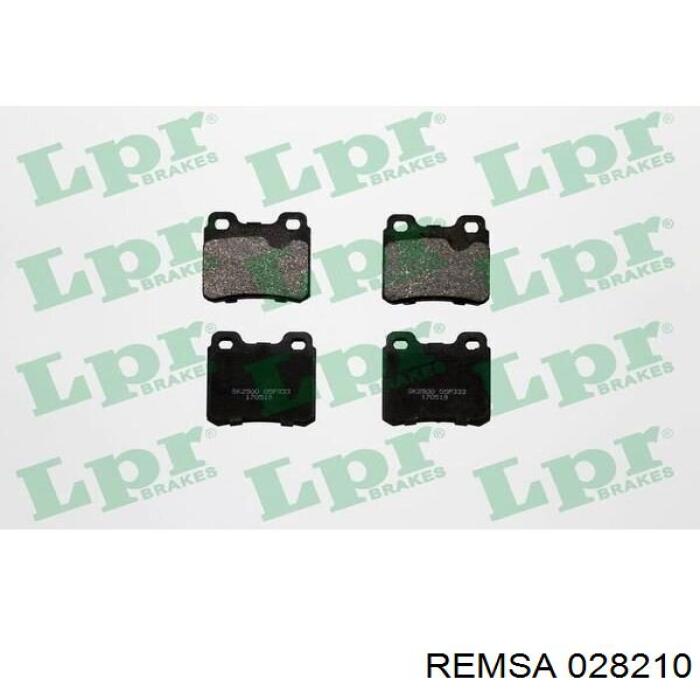 Колодки дисковые  Remsa 028210 цена, от 11.73 USD