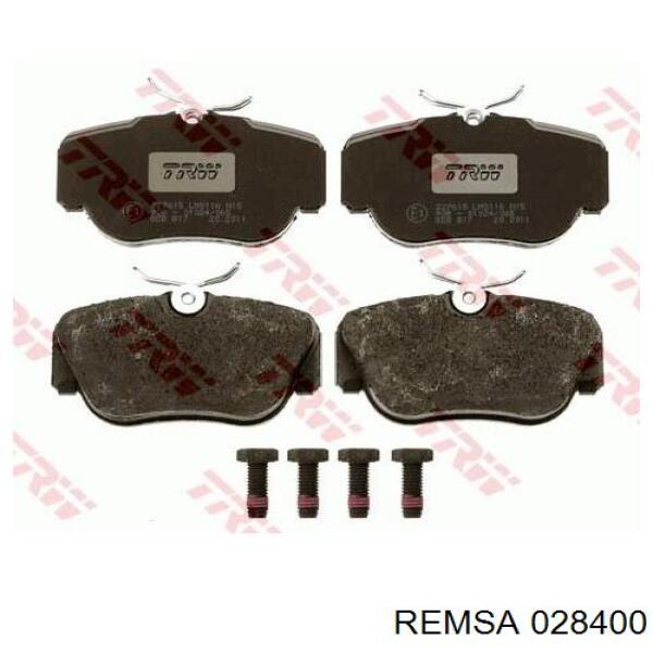 Купить 028400 Remsa Колодки тормозные