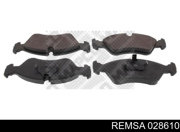 Тормозные колодки Remsa 028610