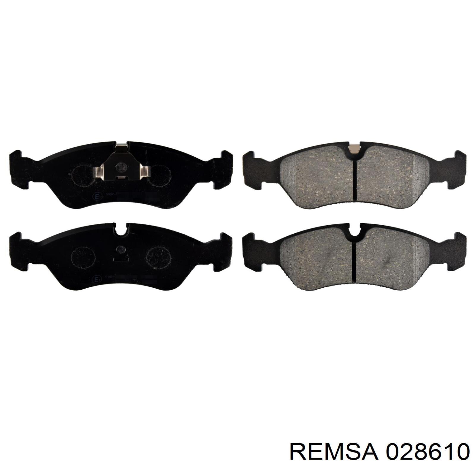 Колодки Remsa 028610 цена, от 18.07 USD