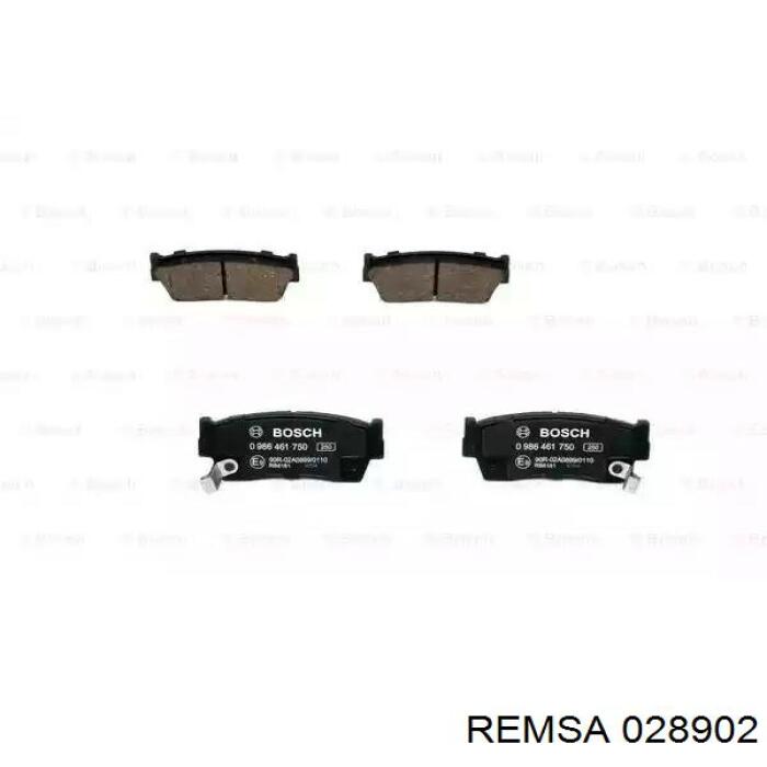 Купить 028902 Remsa Колодки тормозные