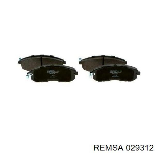 Купить 029312 Remsa Колодки тормозные